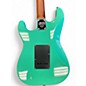 Used Schecter Guitar Research Nick Johnston Traditional HSS Atomic Green Solid Body Electric Guitar