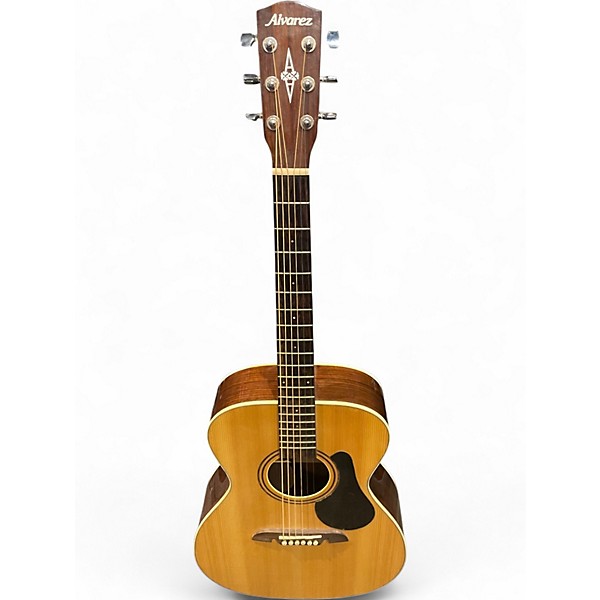 Used Alvarez RF27 OM/Folk Natural Acoustic Guitar