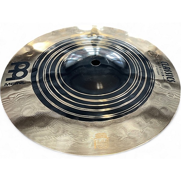 Used MEINL 10in Classics Custom Dual Splash Cymbal