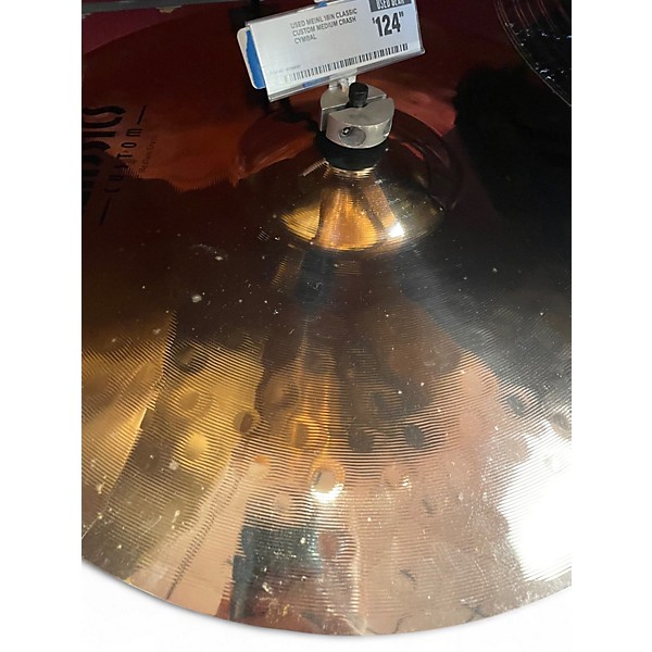 Used MEINL 18in Classic Custom Medium Crash Cymbal