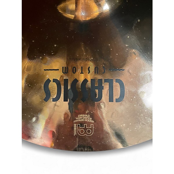 Used MEINL 18in Classic Custom Medium Crash Cymbal