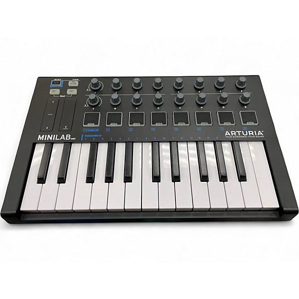 Used Arturia Minilab MKII MIDI Controller
