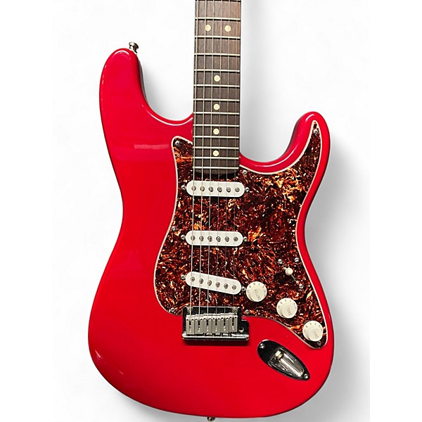 Used Fender American Standard Stratocaster With Highway One Neck Dakota Red Solid Body Electric Guitar