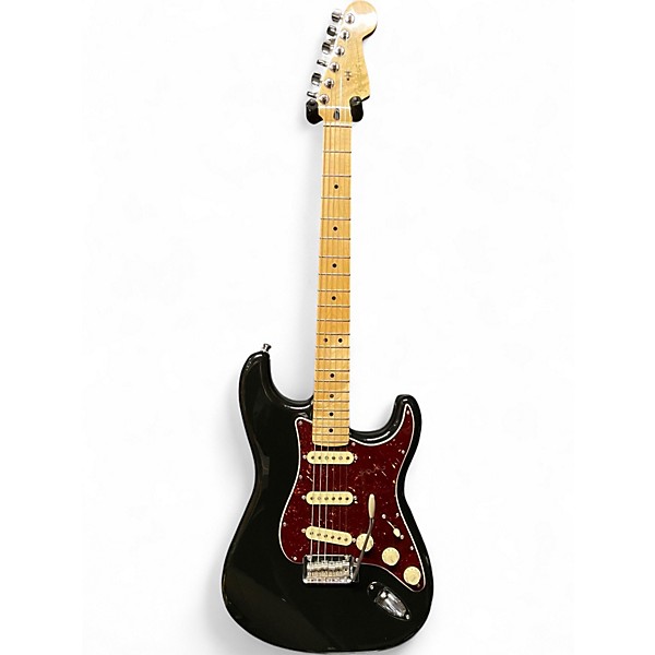 Used Fender 75th Anniversary Player Stratocaster Black Solid Body Electric Guitar