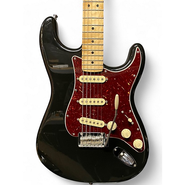 Used Fender 75th Anniversary Player Stratocaster Black Solid Body Electric Guitar