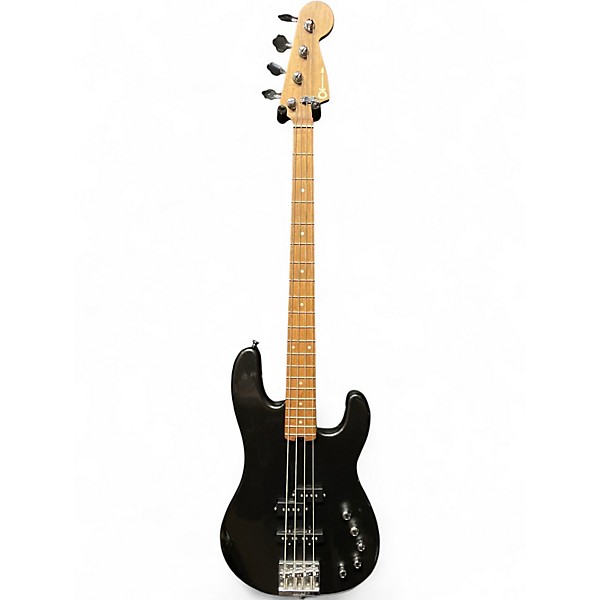 Used Charvel Pro Mod San Dimas PJIV Metallic Black Electric Bass Guitar