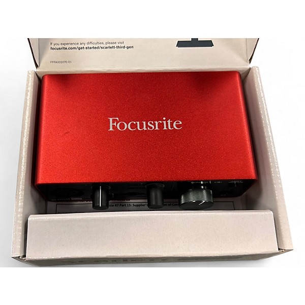 Used Focusrite Scarlett Solo Gen 3 Audio Interface