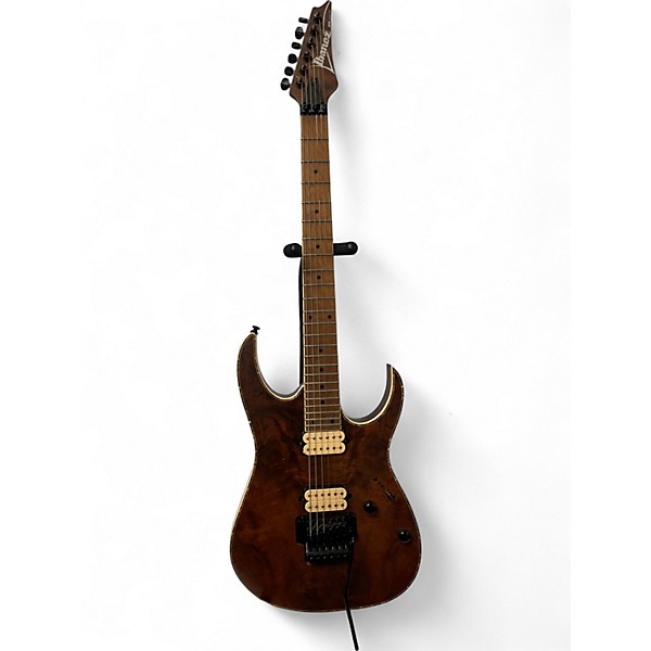 Used Ibanez RGEW520MCW Natural Walnut Solid Body Electric Guitar