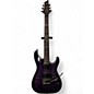 Used Schecter Guitar Research Hellraiser C1 Floyd Rose Trans Purple Solid Body Electric Guitar thumbnail