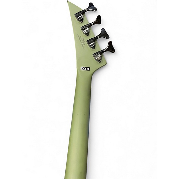 Used Jackson Concert CBXNT DX IV Army Green Electric Bass Guitar