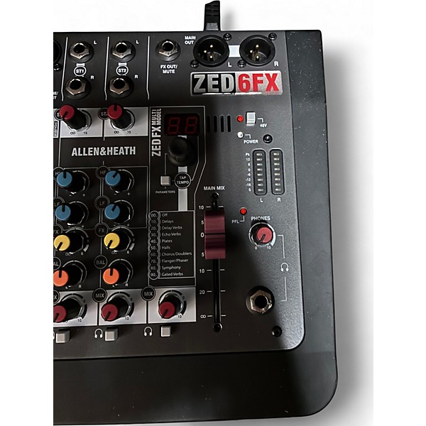 Used Allen & Heath ZED6FX Unpowered Mixer