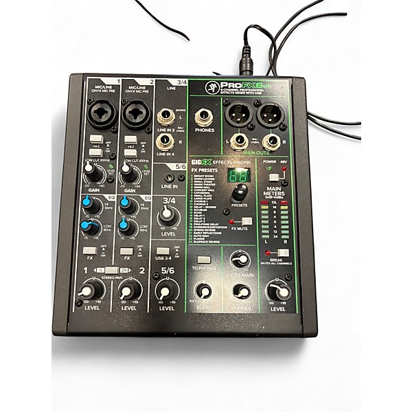 Used Mackie ProFX6V3 Unpowered Mixer