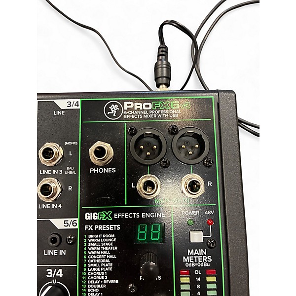 Used Mackie ProFX6V3 Unpowered Mixer