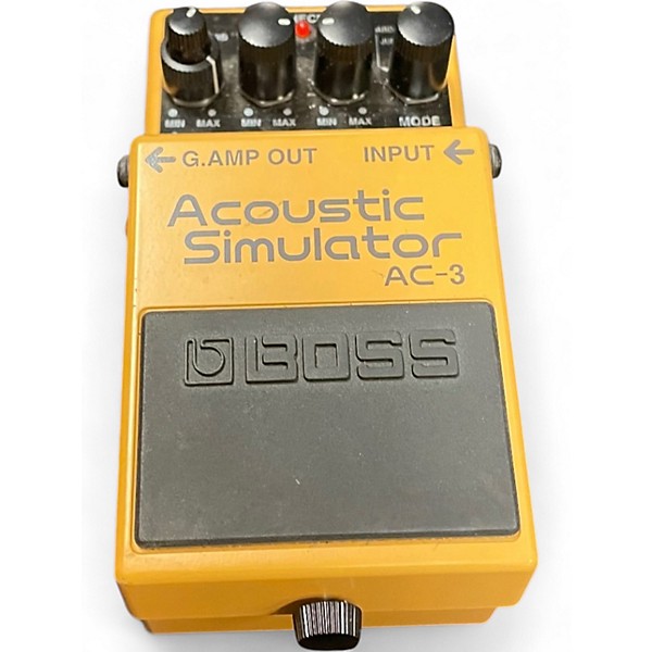 Used BOSS AC3 Acoustic Simulator Effect Pedal
