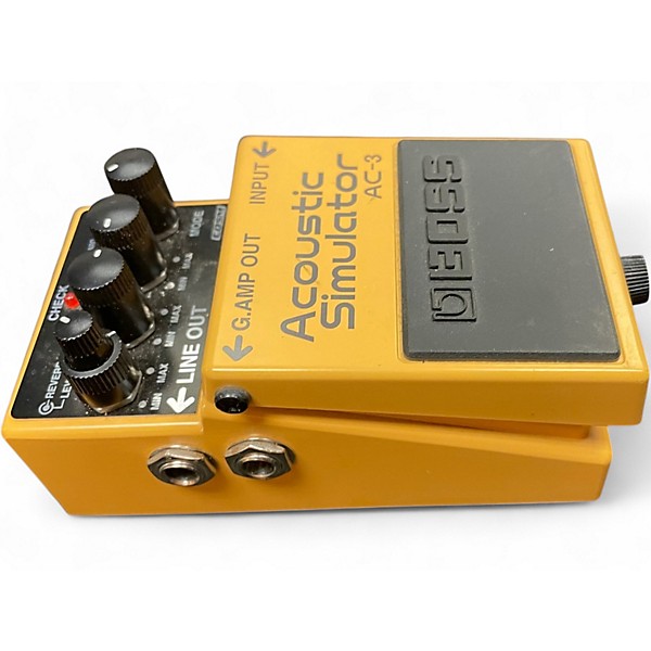 Used BOSS AC3 Acoustic Simulator Effect Pedal