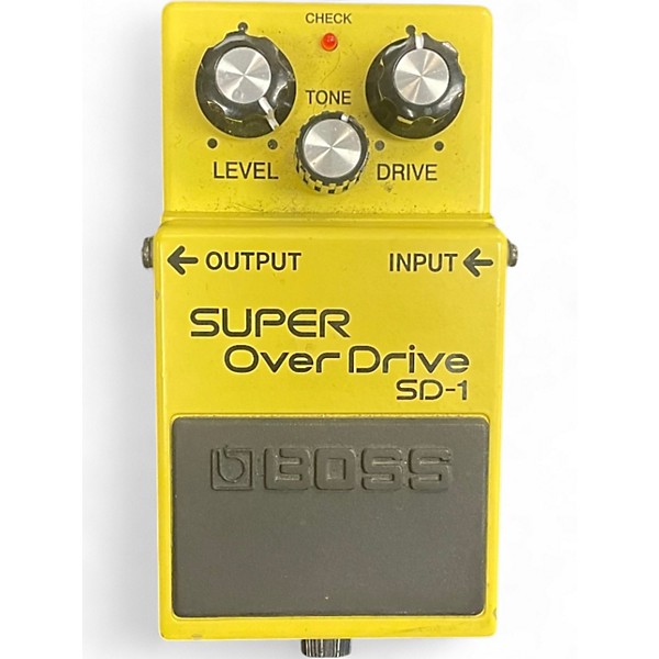 Used BOSS SD1 Super Overdrive Effect Pedal