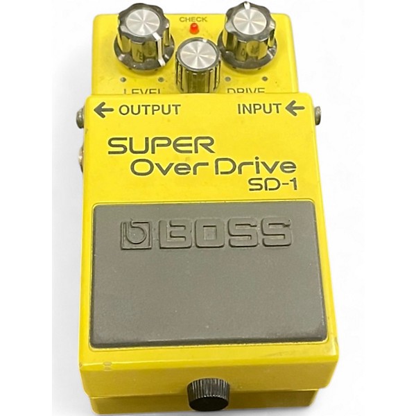 Used BOSS SD1 Super Overdrive Effect Pedal