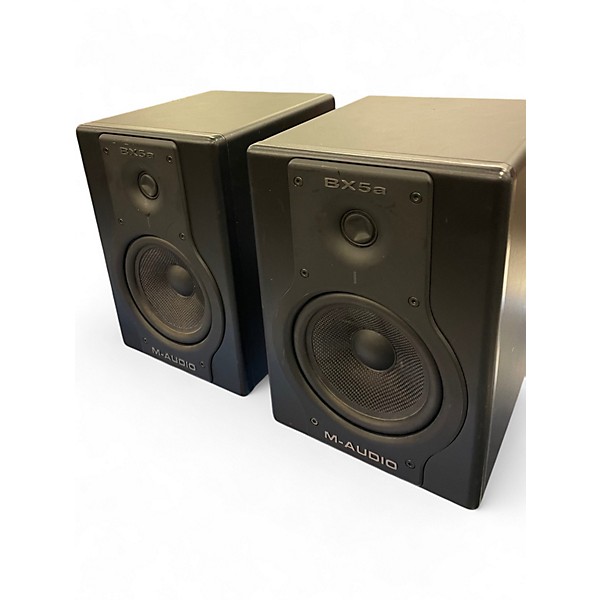 Used M-Audio BX5A Pair Powered Monitor