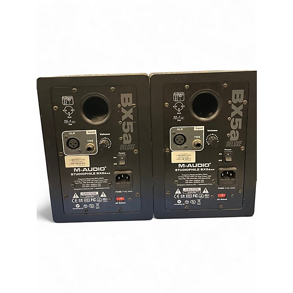 Used M-Audio BX5A Pair Powered Monitor