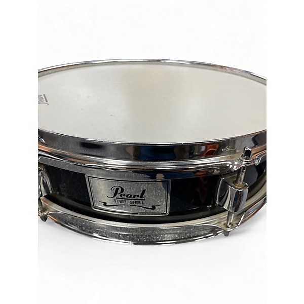 Used Pearl 3X13 Piccolo Black Drum