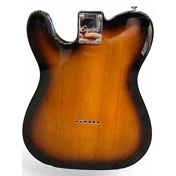 Used Squier Affinity Telecaster 2 Tone Sunburst Solid Body Electric Guitar