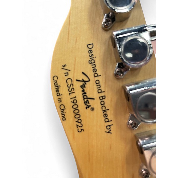 Used Squier Affinity Telecaster 2 Tone Sunburst Solid Body Electric Guitar