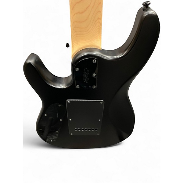 Used Sterling by Music Man JP70 John Petrucci Signature MATTE BLACK Solid Body Electric Guitar