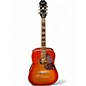 Used Epiphone Hummingbird Pro SUNBURST Acoustic Electric Guitar thumbnail