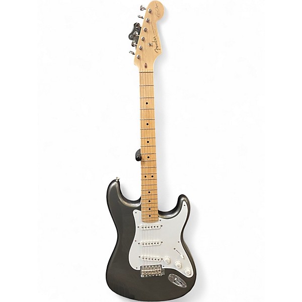 Used Fender Artist Series Eric Clapton Stratocaster Inca Silver Solid Body Electric Guitar