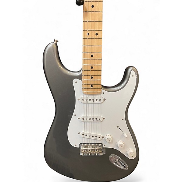Used Fender Artist Series Eric Clapton Stratocaster Inca Silver Solid Body Electric Guitar
