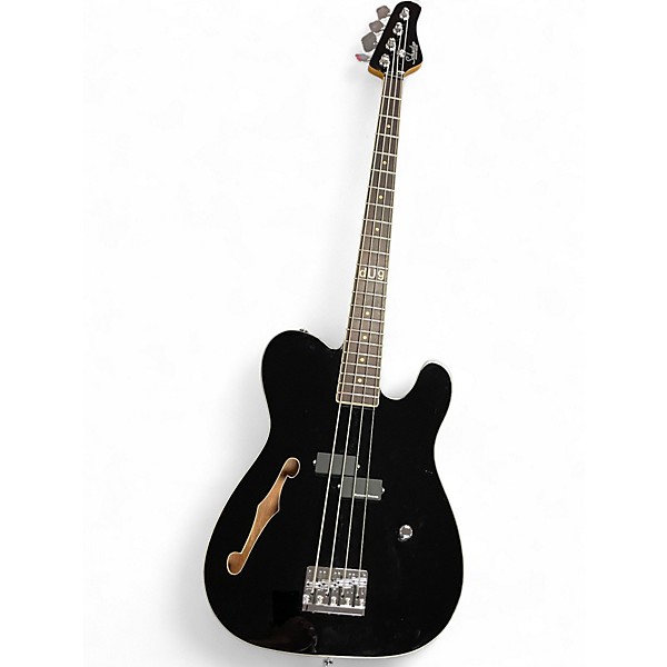 Used 2020s Schecter Guitar Research DUG Black Electric Bass Guitar