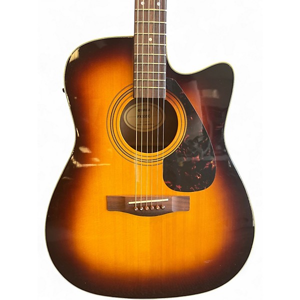Used Yamaha FX335C 2 Color Sunburst Acoustic Electric Guitar