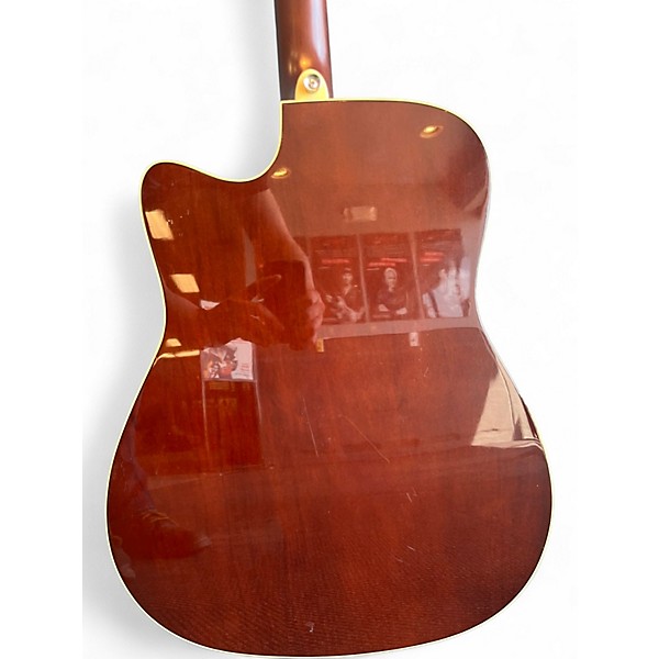 Used Yamaha FX335C 2 Color Sunburst Acoustic Electric Guitar