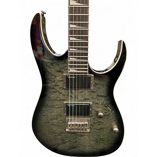 Used Ibanez RG3EXFM1 Grey Solid Body Electric Guitar