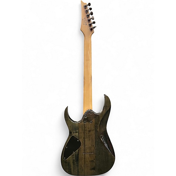 Used Ibanez RG3EXFM1 Grey Solid Body Electric Guitar
