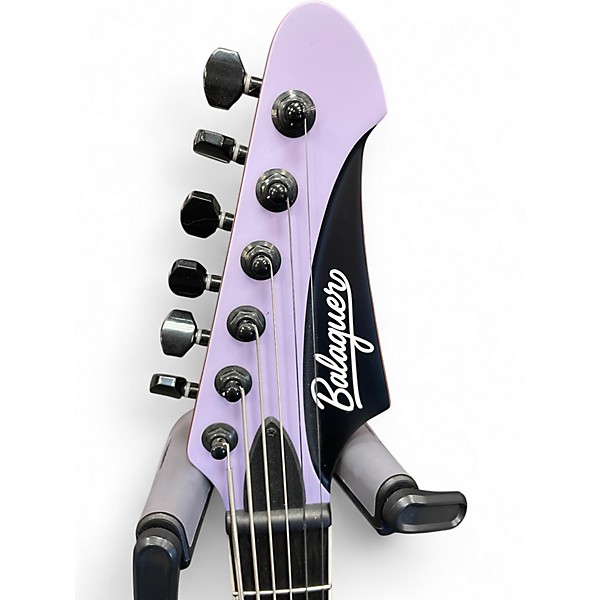 Used 2023 Balaguer SELECT CUSTOM GAIA 30 INCH BARITONE LAVENDER Solid Body Electric Guitar