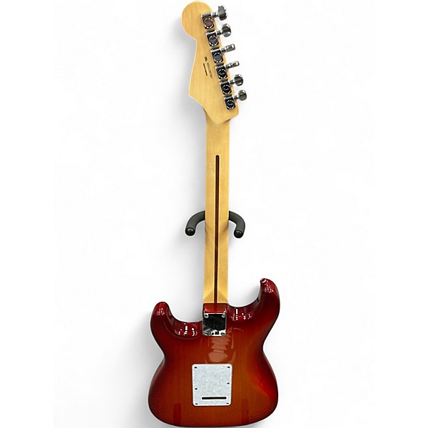 Used Fender Player Plus Stratocaster AGED CHERRY BURST Solid Body Electric Guitar