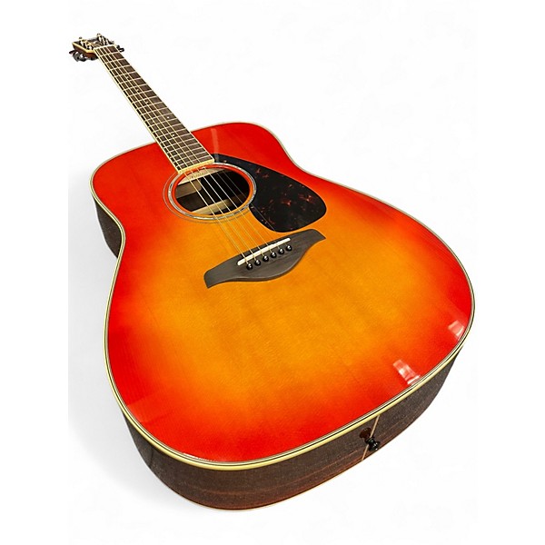 Used Yamaha FG830 Autum burst Acoustic Guitar
