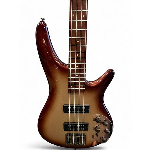 Used Ibanez SR300 Root Beer Electric Bass Guitar