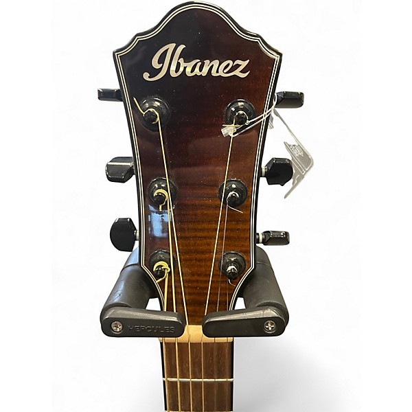 Used Ibanez aewc32fm amber sunset fade Acoustic Electric Guitar
