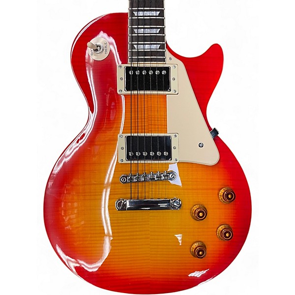Used Epiphone Standard Pro Plus Top Cherry Sunburst Solid Body Electric Guitar