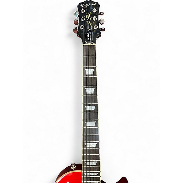 Used Epiphone Standard Pro Plus Top Cherry Sunburst Solid Body Electric Guitar