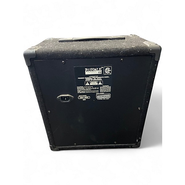 Used Fender Rumble 15 15W 1X8 Bass Combo Amp
