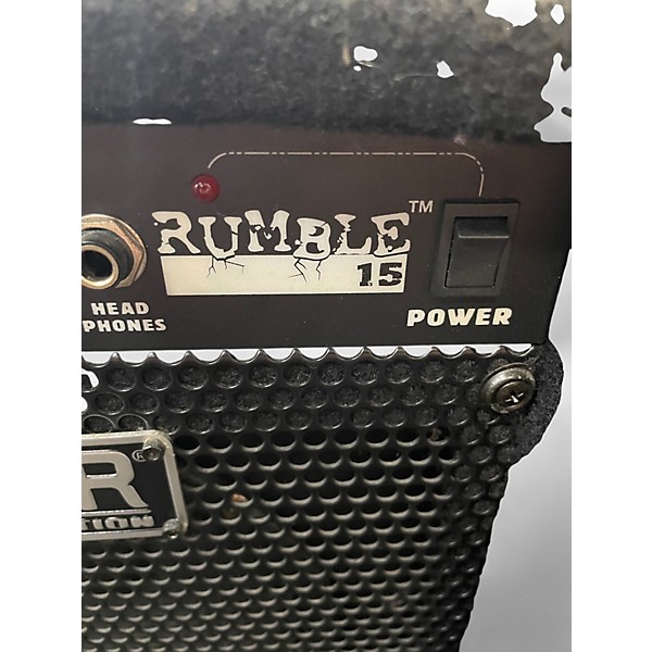 Used Fender Rumble 15 15W 1X8 Bass Combo Amp