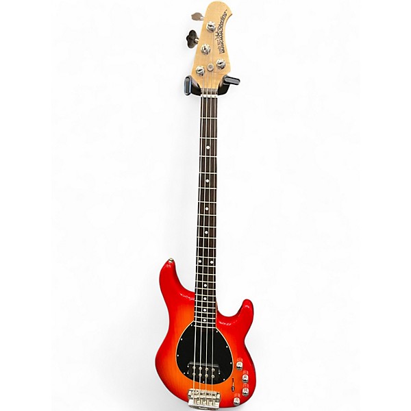 Used Ernie Ball Music Man Sterling 4 String Cherry Sunburst Electric Bass Guitar