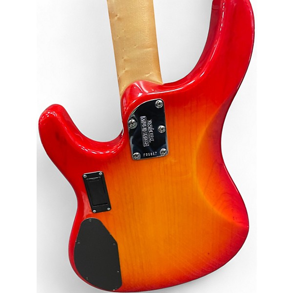 Used Ernie Ball Music Man Sterling 4 String Cherry Sunburst Electric Bass Guitar
