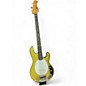 Used Ernie Ball Music Man Stingray Classic 4 String Eldorado Gold Electric Bass Guitar thumbnail