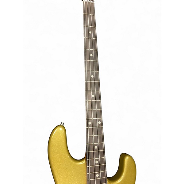 Used Ernie Ball Music Man Stingray Classic 4 String Eldorado Gold Electric Bass Guitar