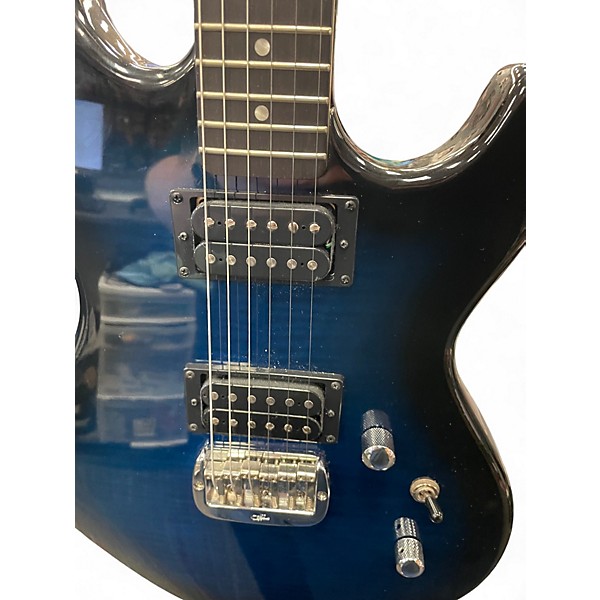 Used G&L Jerry Cantrell Signature Superhawk Deluxe BLUEBURST Solid Body Electric Guitar
