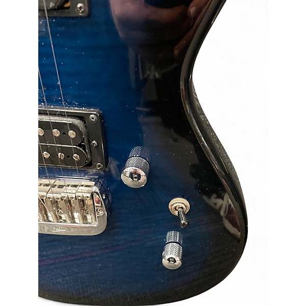 Used G&L Jerry Cantrell Signature Superhawk Deluxe BLUEBURST Solid Body Electric Guitar